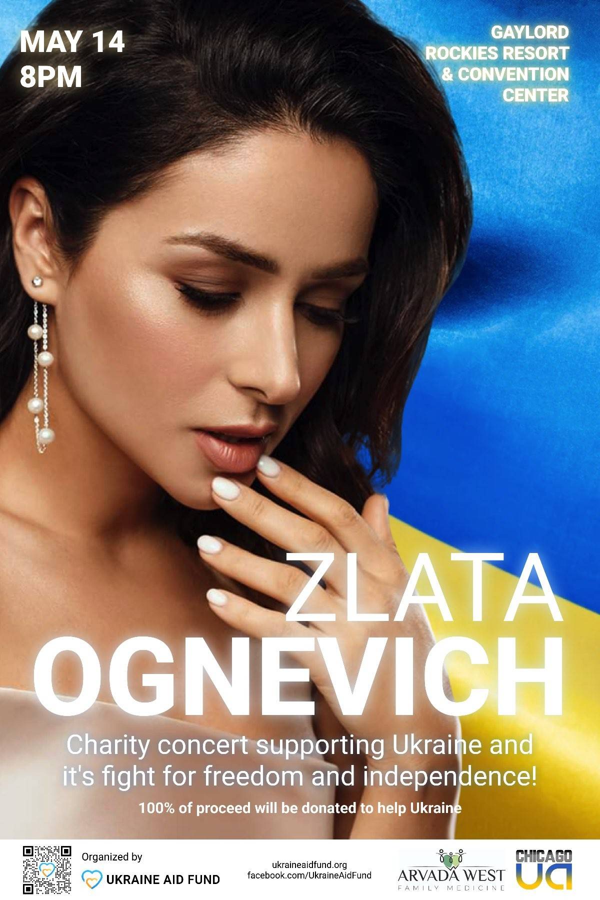 Zlata Ognevich Charity Concert