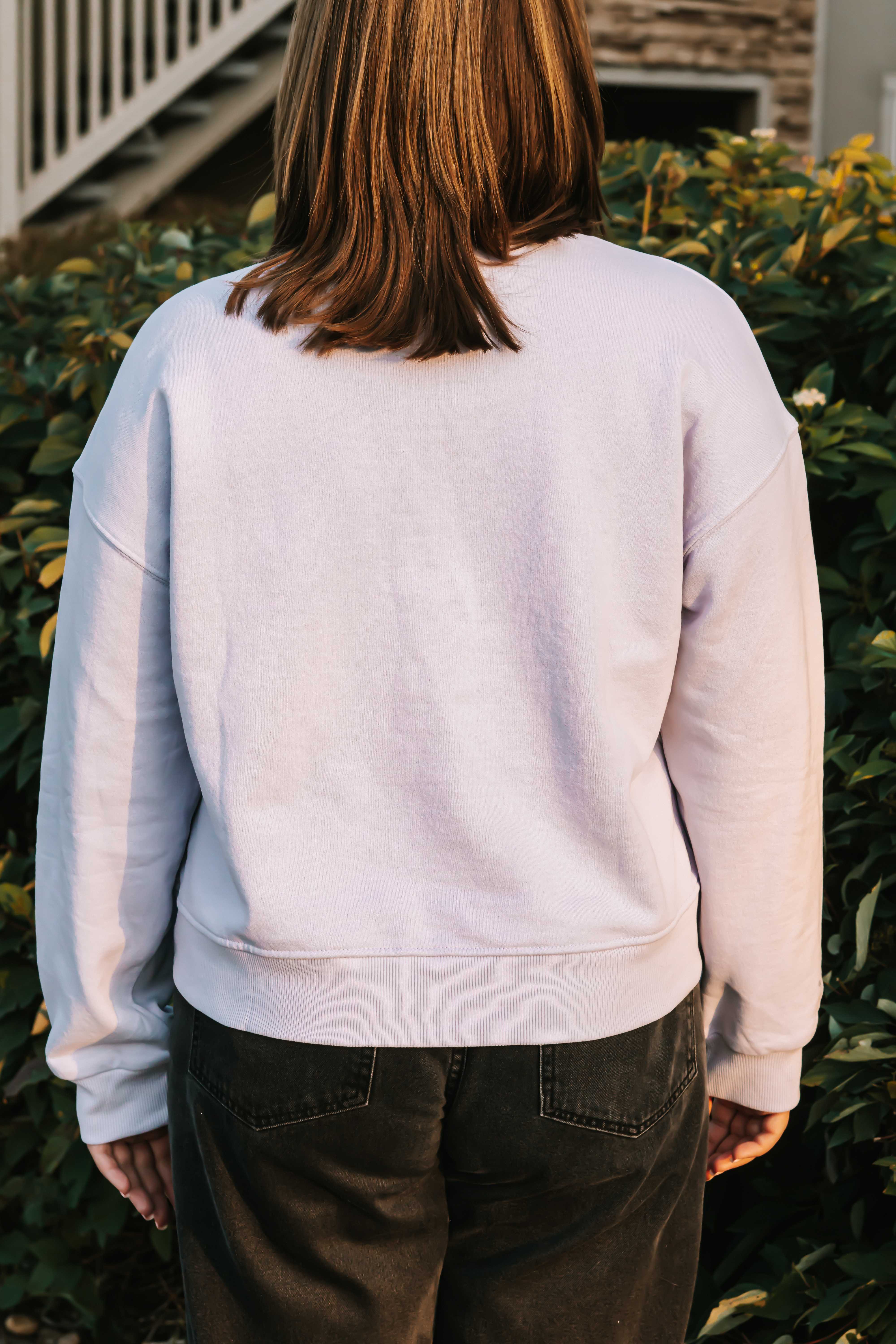 Woman's Lilac Sweatshirt "Vilna"
