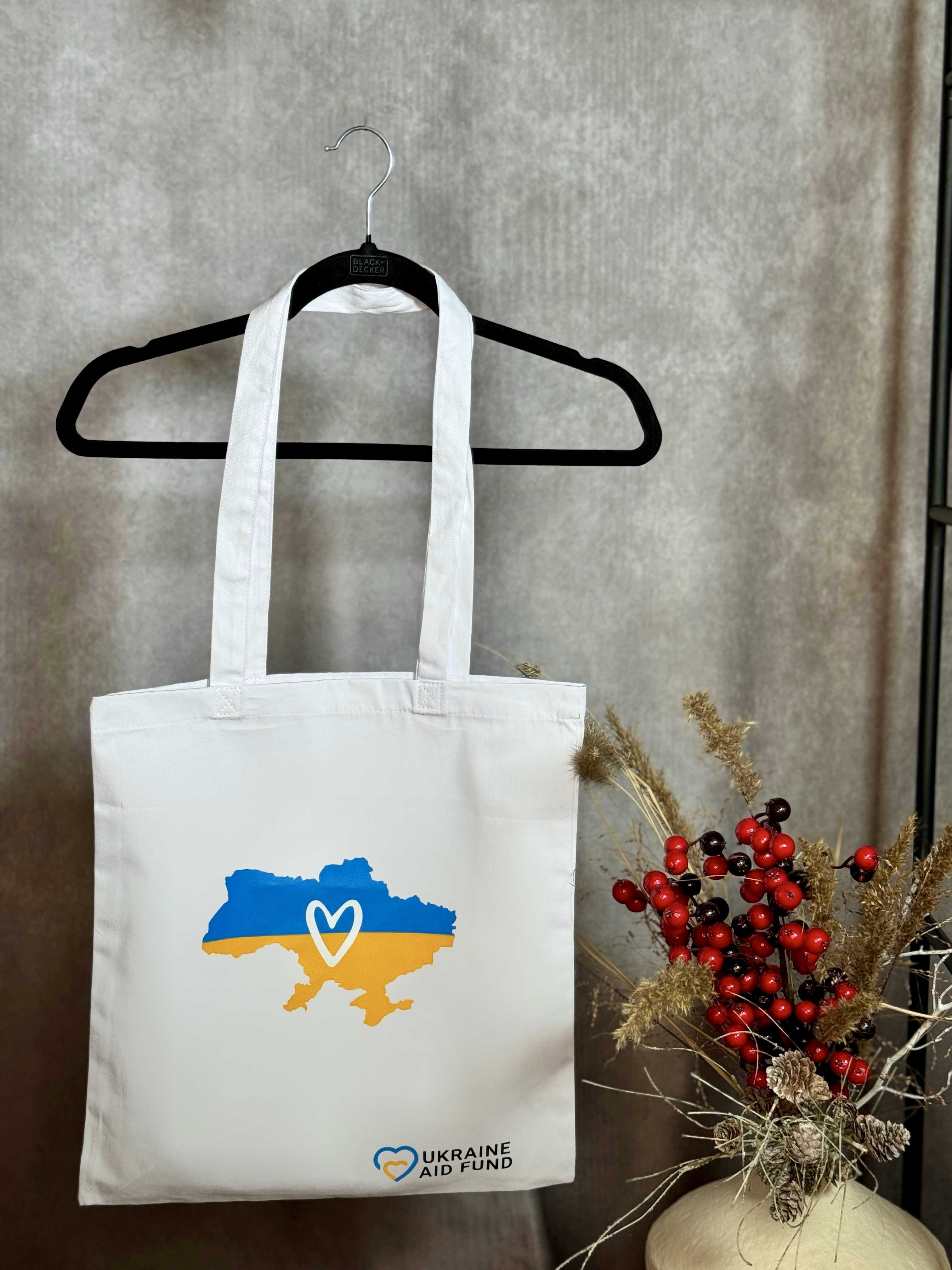 White tote bag 'Ukraine'