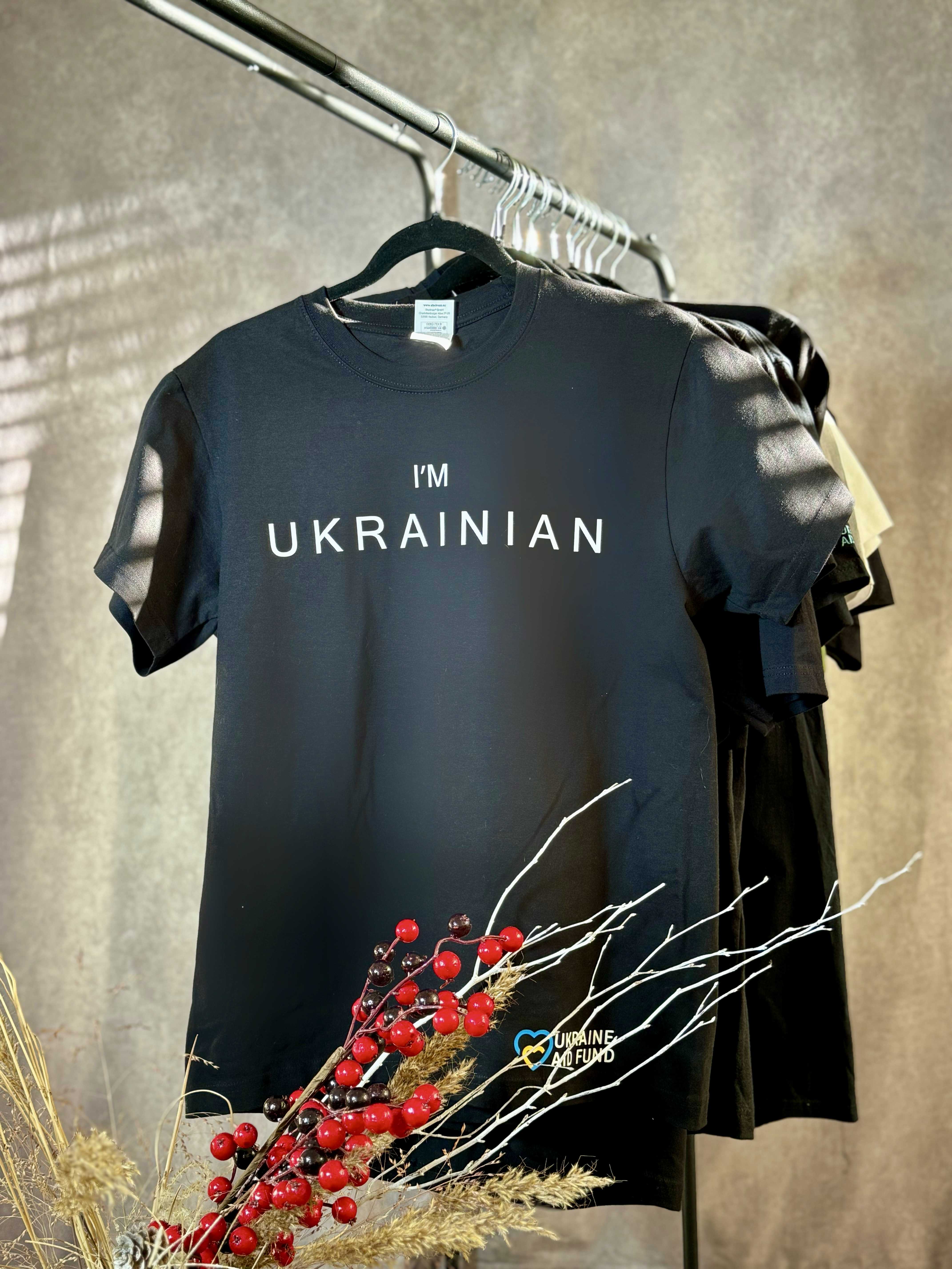Unisex t-shirt 'I am Ukrainian'