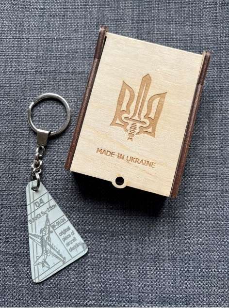 Ukrainian Victory Keychain