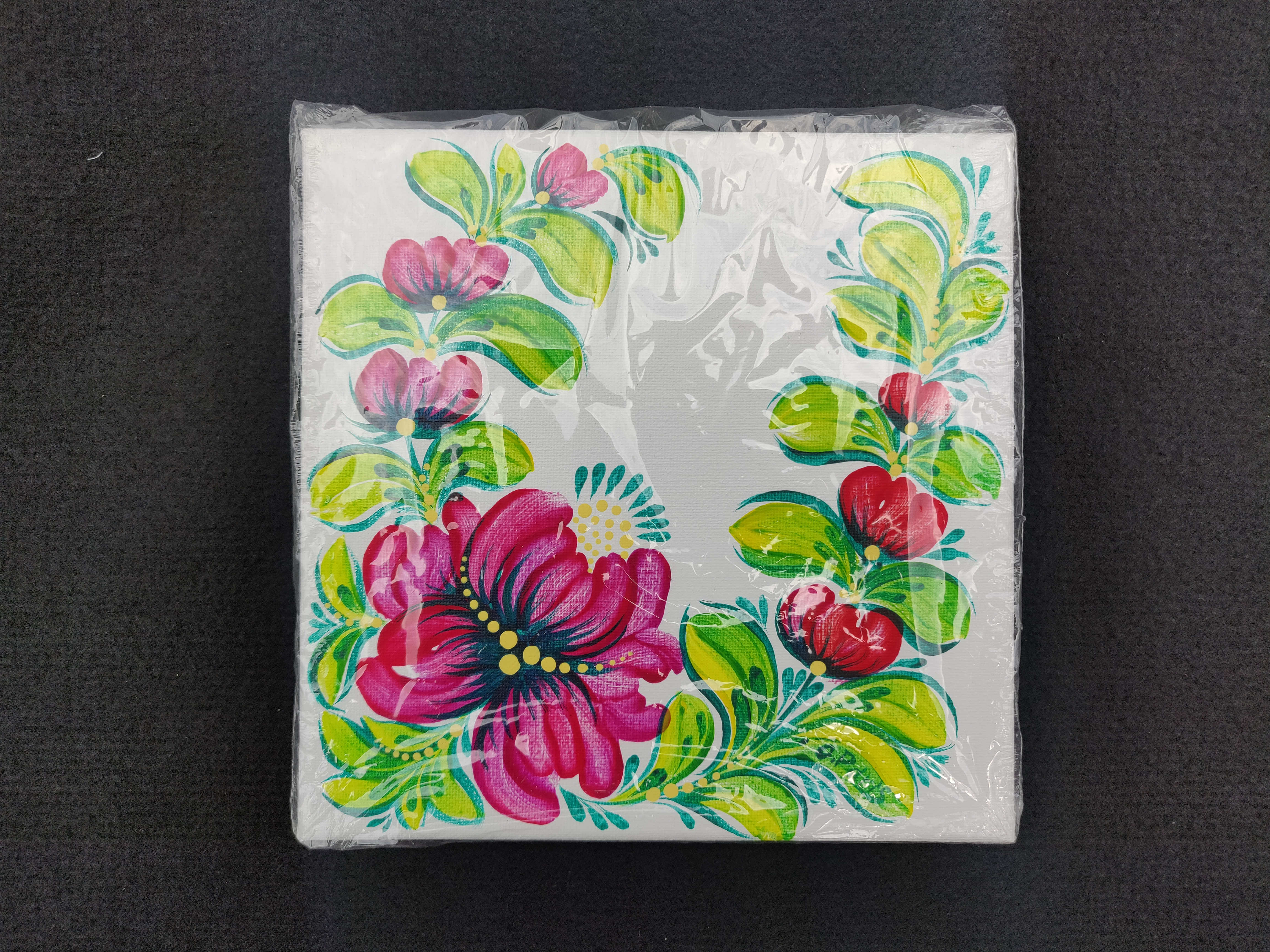 Petrykivka painting 8x8